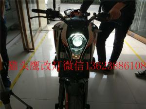 KTM390改灯——摩托车改灯——改装氙气灯